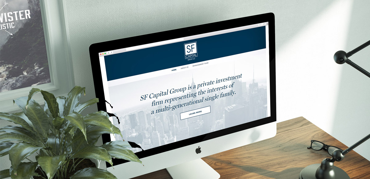 New York based Investment Firm Corporate Website - Dezmi Design